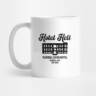 Hotel Hell- Black Mug